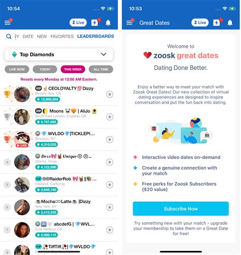 ‎Zoosk